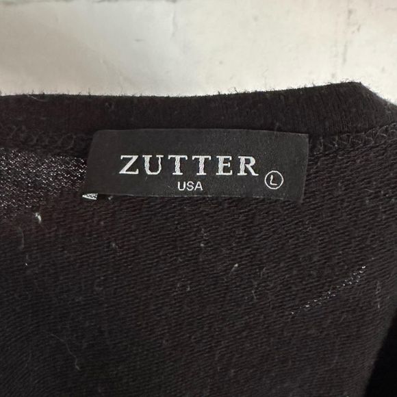 Zutter Black "Adventure Awaits" Sleeveless Top, Large, Pre-owned - Picture 4 of 4